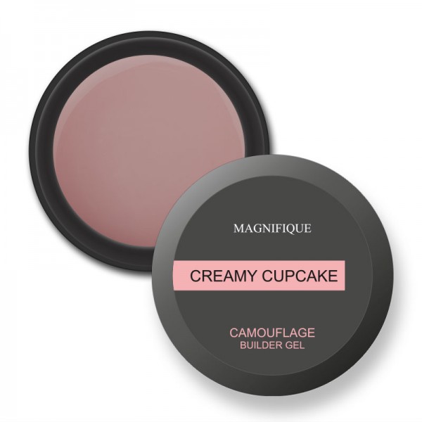 50ml, Creamy cupcake Magnifique camouflage builder gel