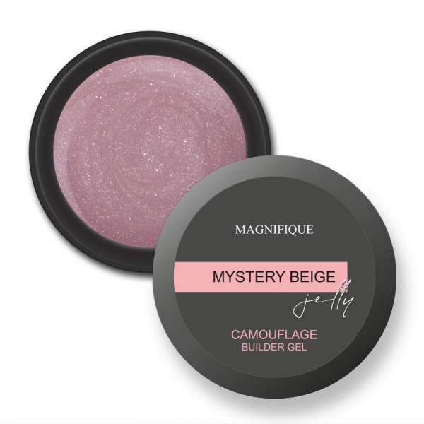 50ml, Mystery beige jelly Magnifique camouflage rakennegeeli