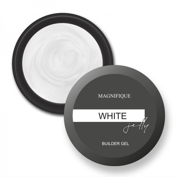 15ml, White jelly Magnifique camouflage rakennegeeli