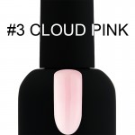 15ml, #3 cloud pink rubber base pohjageeli