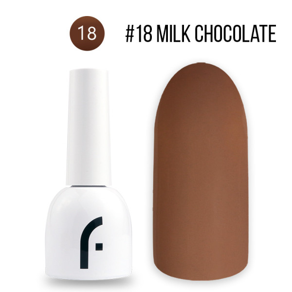 8ml, #18 milk chocolate geelilakka