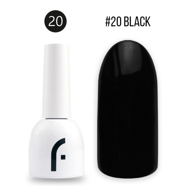 8ml, #20 black geelilakka