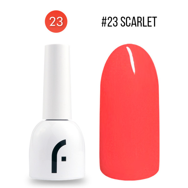 8ml, #23 scarlet geelilakka