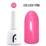 8ml, #26 lucky pink geelilakka