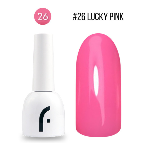8ml, #26 lucky pink geelilakka