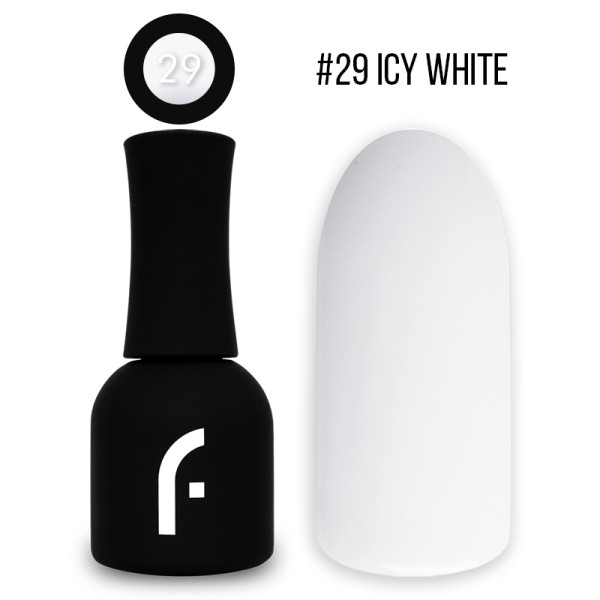 15ml, #29 icy white geelilakka
