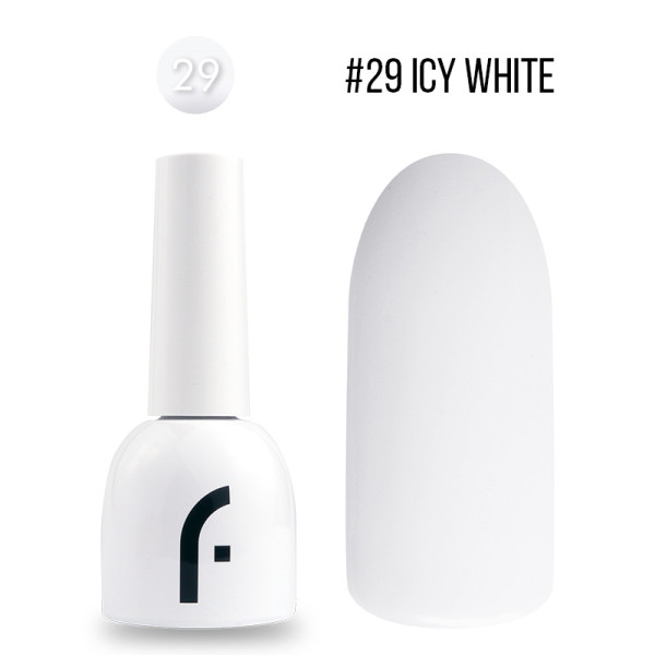 8ml, #29 icy white geelilakka