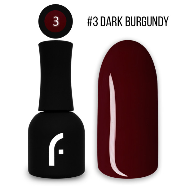 15ml, #3 dark burgundy geelilakka