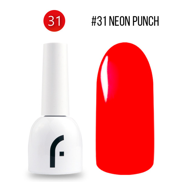 8ml, #31 neon punch geelilakka