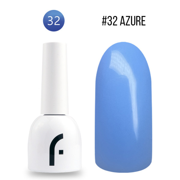 8ml, #32 azure geelilakka