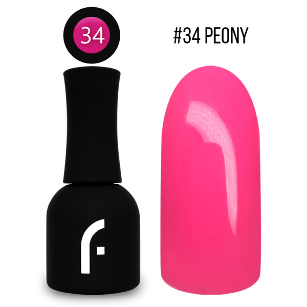 15ml, #34 peony geelilakka