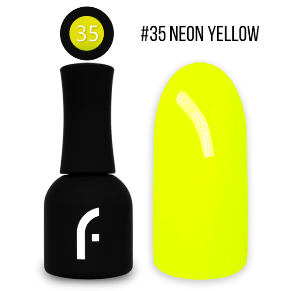 15ml, #35 neon yellow geelilakka