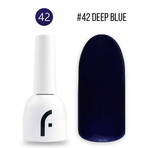 8ml, #42 deep blue geelilakka