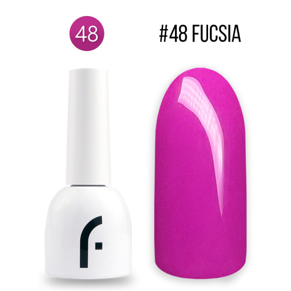 8ml, #48 fucsia geelilakka