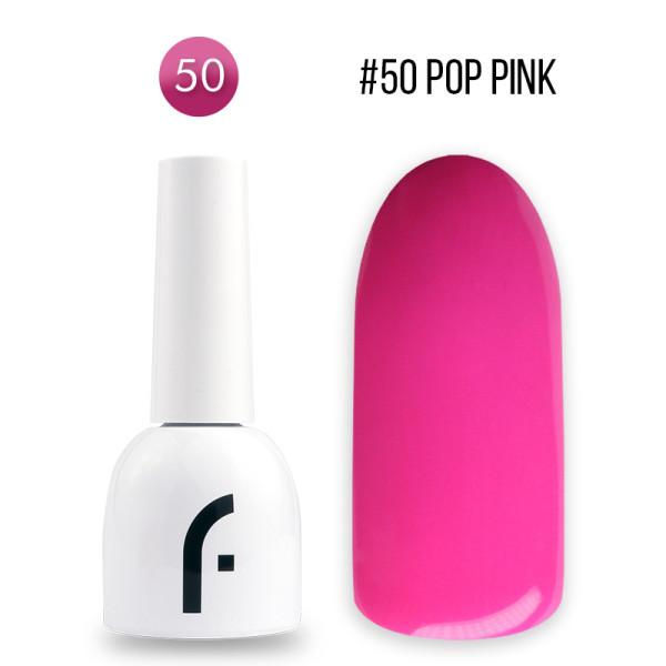 8ml, #50 pop pink geelilakka