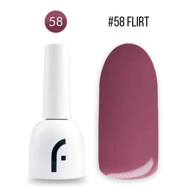 8ml, #58 flirt geelilakka