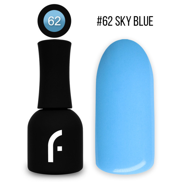 15ml, #62 sky blue geelilakka