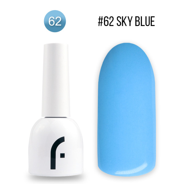 8ml, #62 sky blue geelilakka