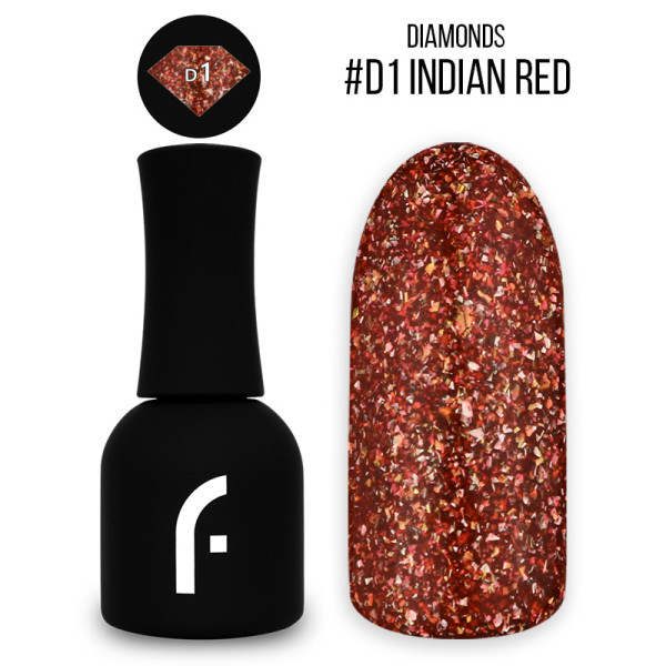 15ml, #D1 indian red geelilakka