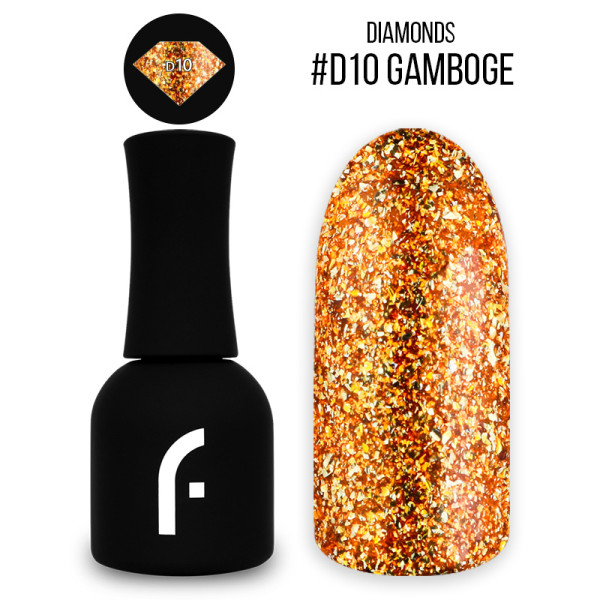 15ml, #D10 gamboge