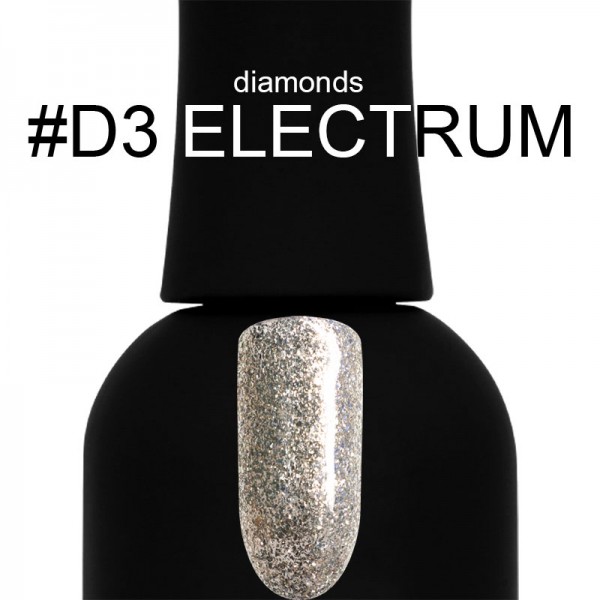 14ml, #D3 diamonds electrum