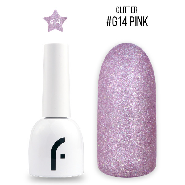 8ml, #G14 pink flash