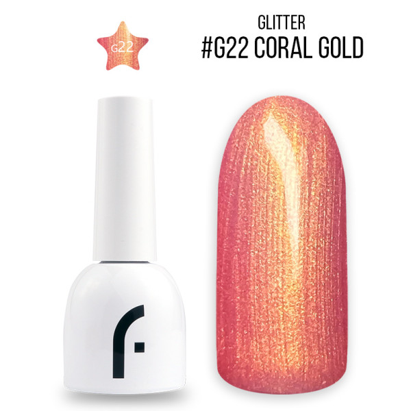 8ml, #G22 coral gold