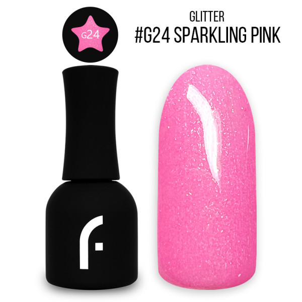 15ml, #G24 sparkling pink