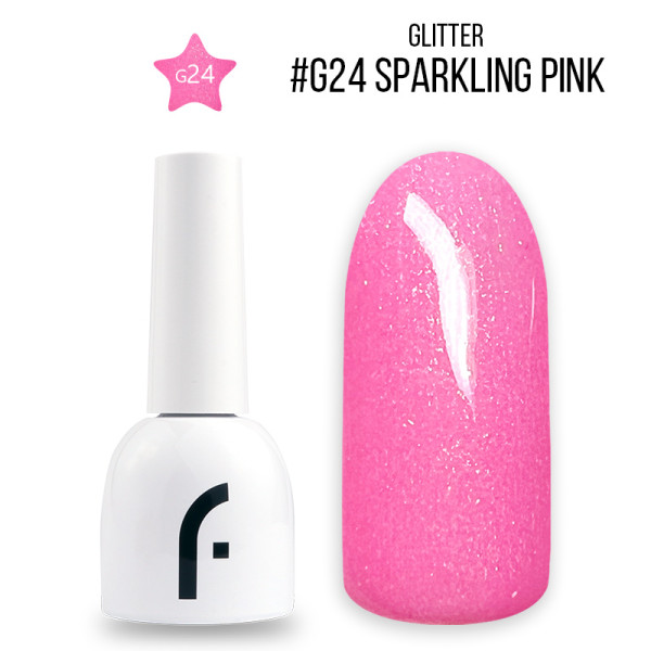 8ml, #G24 sparkling pink