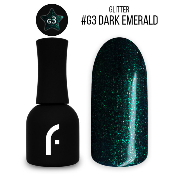 15ml, #G3 dark emerald