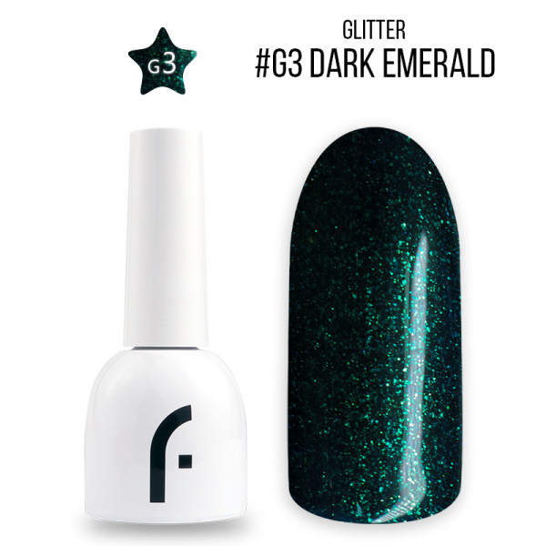 8ml, #G3 dark emerald