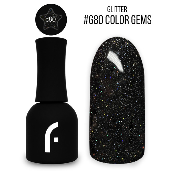 15ml, #G80 color gems