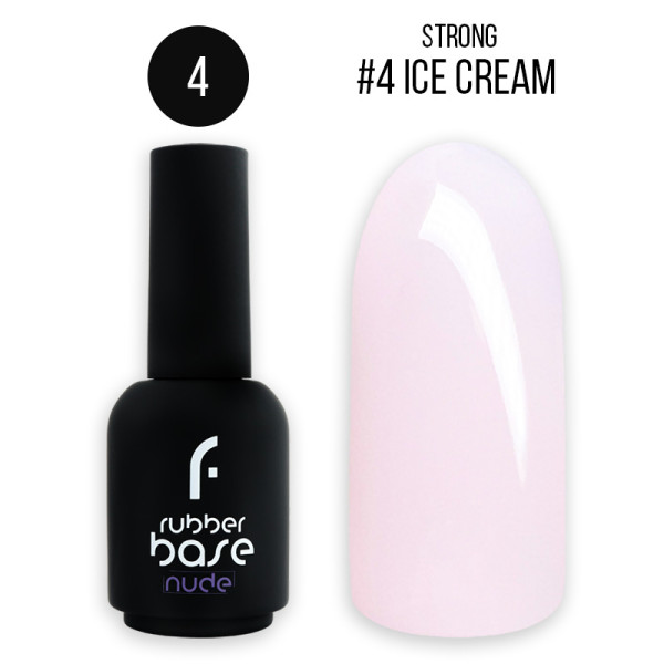 15ml, #4 strong ice cream rubber base pohjageeli