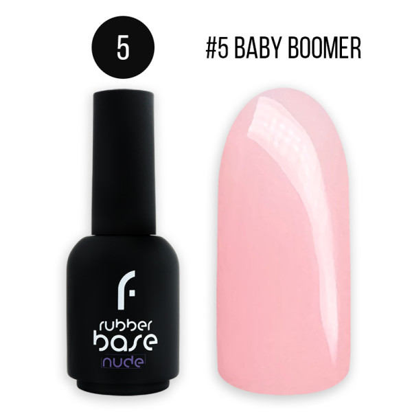 15ml, #5 baby boomer rubber base pohjageeli
