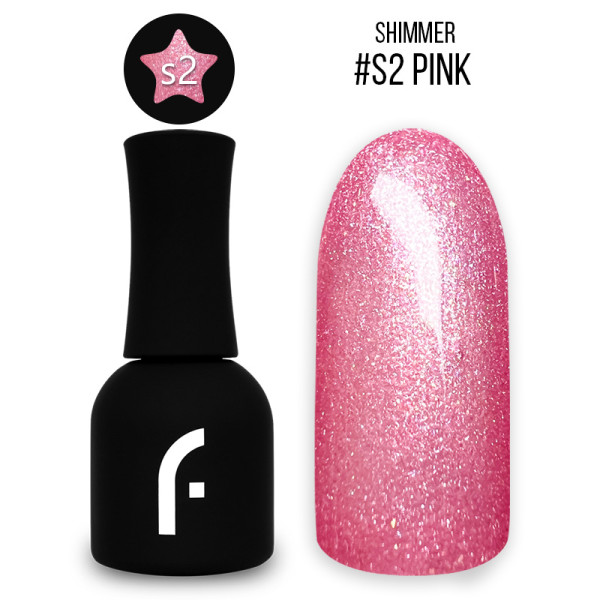 15ml, #S2 pink dust