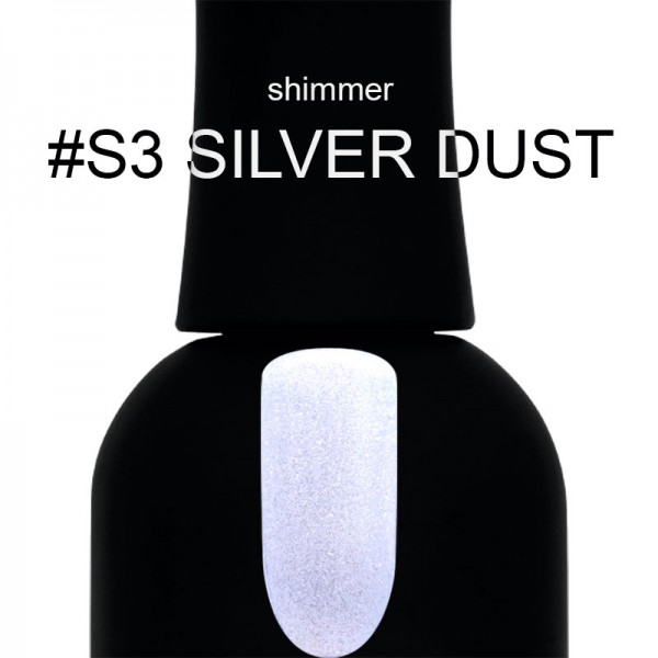 14ml, #S3 silver dust