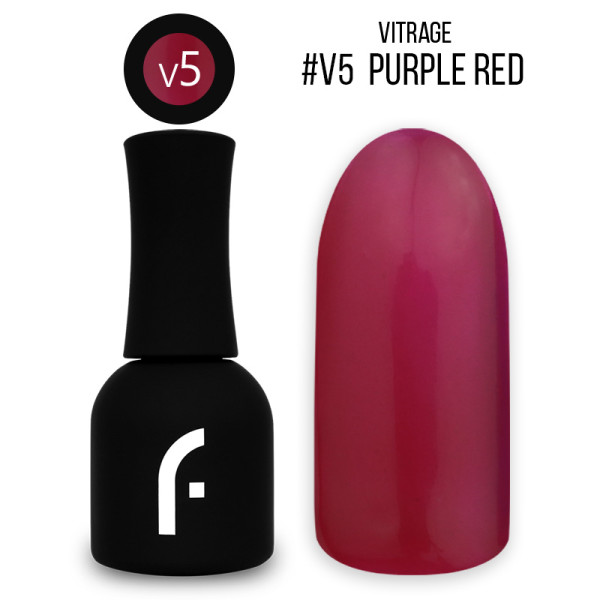 15ml, #V5 purple red